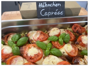 Hähnchen Caprése