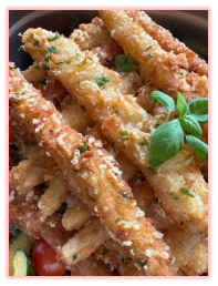 Panierter Spargel mit Parmesan Bild 2